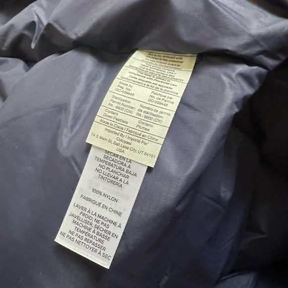 New without tags Cotopaxi Multicolor Hooded Puffer Jacket Stadium Parka Winter - Picture 10 of 12